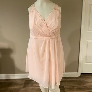 David’s Bridal bridesmaid dress.